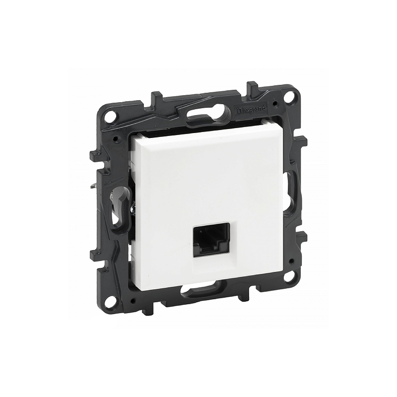 Комп. роз. RJ45 5Е механизм б/рамки NLST белый 863159 Legrand (10)
