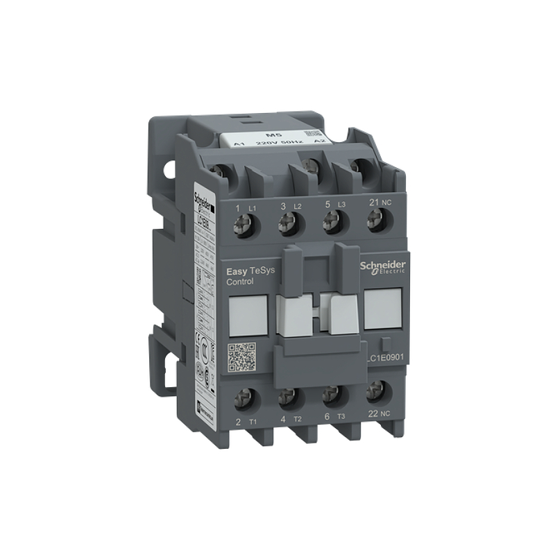 Контактор EasyPact TVS 1НЗ 9А 400В AC3 220В 50ГЦ Schneider Electric LC1E0901M5