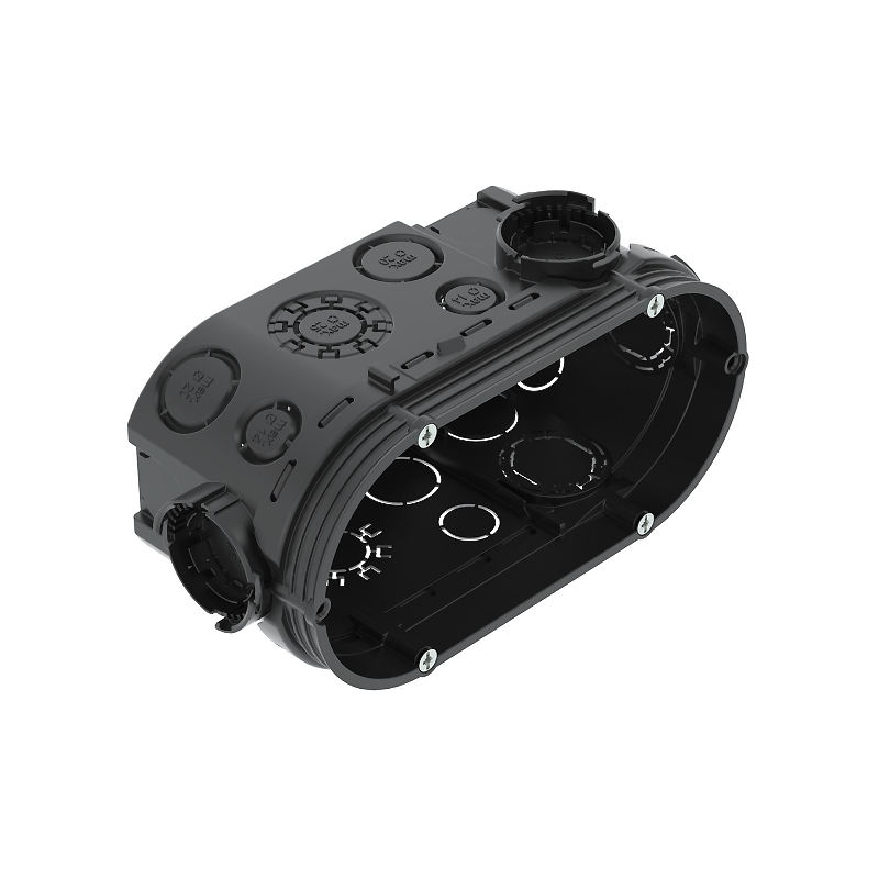 Коробка монтажная для твердых стен двойная с винтами 148х76х66 UG 66-DV OBO Bettermann