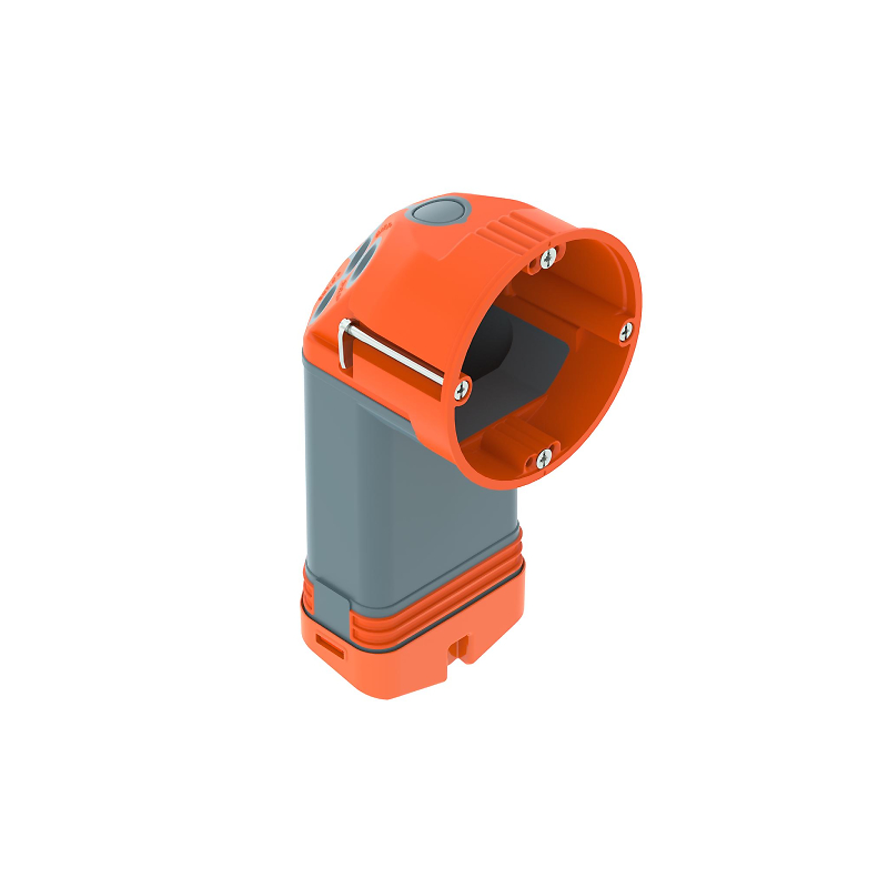 Коробка монтажная под г/к 68х154х77 д/устан. электр. с мембр. ввод