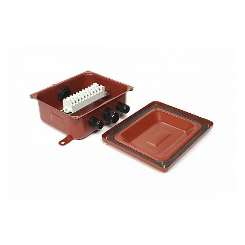 Коробка У-614 А с пластмас.сальниками IP54 (2)