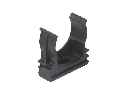 Крепеж-клипса черная для труб Ø20 мм (100/3400)