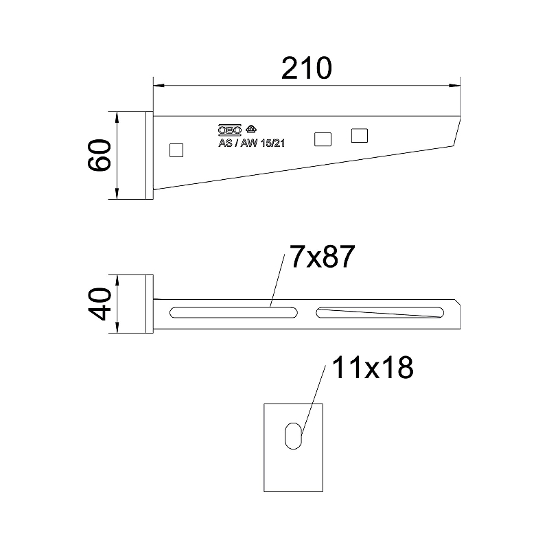 основание 200 мм