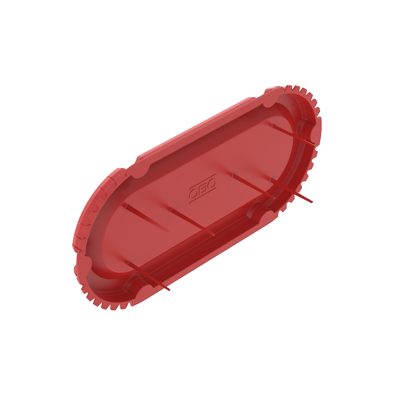 Крышка сигнальная двойная для защиты монт.короб. при нанес.штукат.