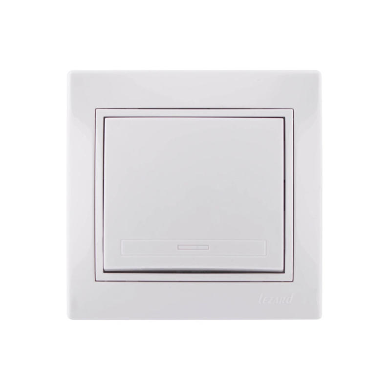 L1 Выкл.1 кл.с/у белый Mira 701-0202-100 (10) !!!