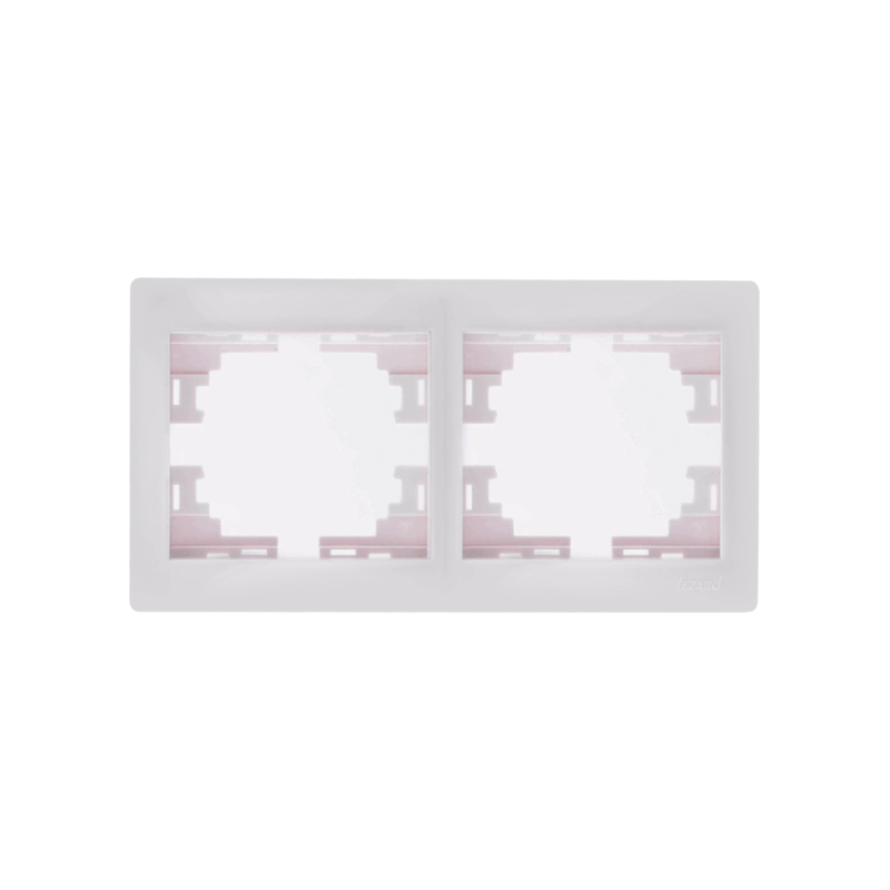 L17 Рамка 2-я белая Mira 701-0200-147 !!!