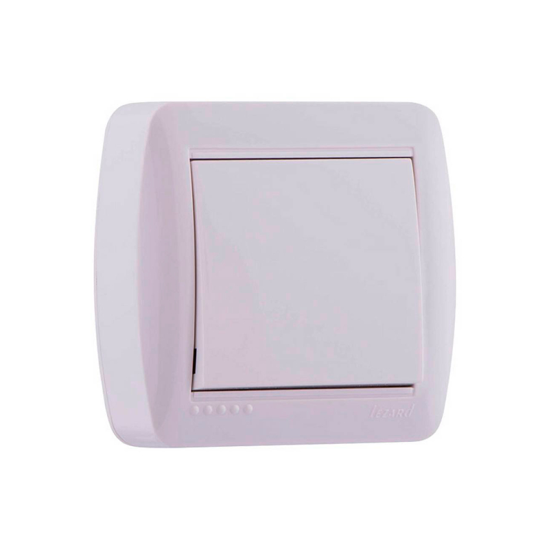 L23 Выкл 1 кл. о/у белый Demet 711-0200-100 (10) !!!