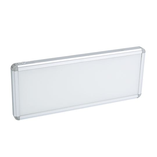 LED ДБА EXIT без пиктограммы (белый) 3W 357x25x145 (батарея 1