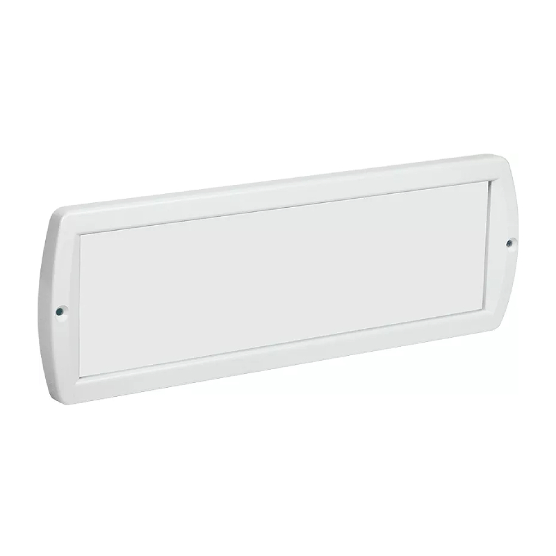 LED ДБА ОСНОВАНИЕ без пиктограммы (белый) 220В 301х101х20 IP52 IEK !