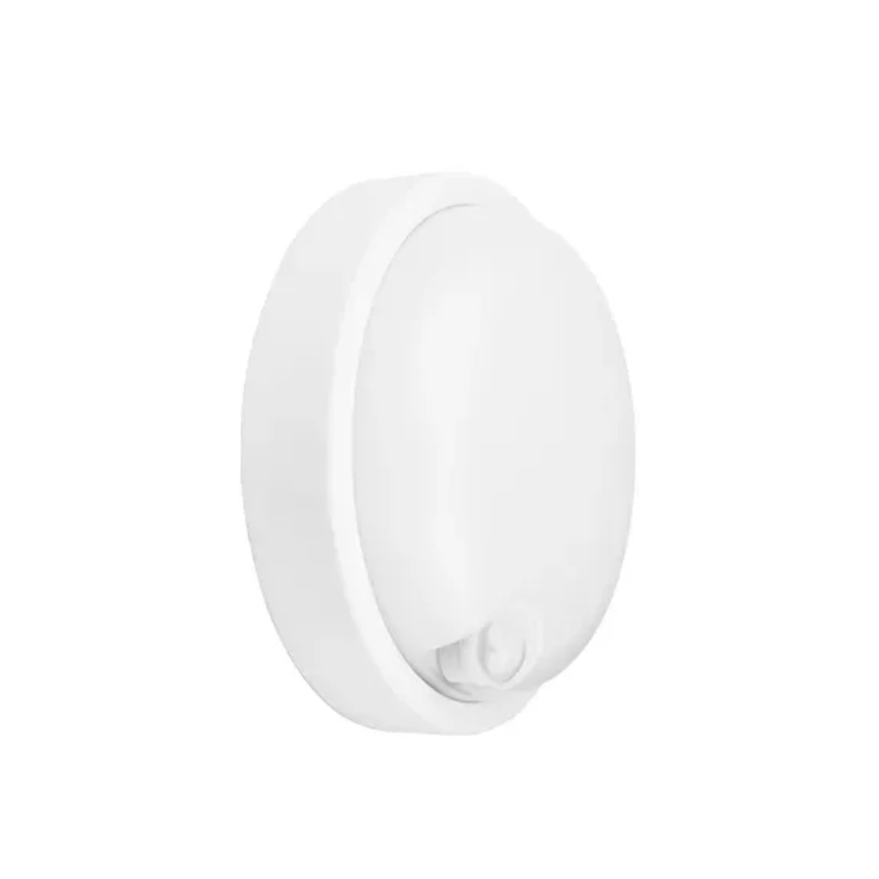 LED ДПБ KOMPAS FOX 18W (ИК датчик движения) 1350Lm d200х55 4000K IP54 MEGALIGHT (20)