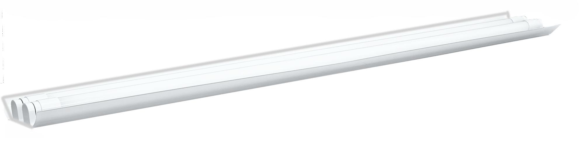 LED ДПО ION (RF) с рефлектором 2х18W 1230x135x95 IP20 MEGALIGHT (16) (лампы приобретаются отдельно)