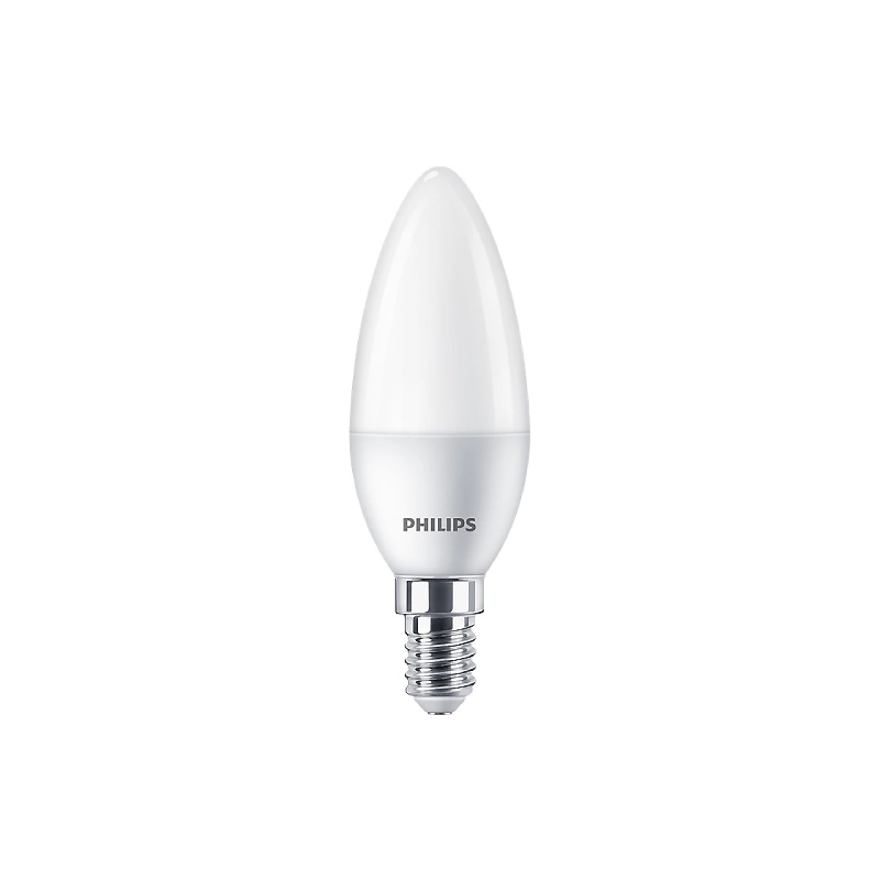 LED Лампа B35 "Свеча" Ecohome 5W 500lm 2700К E14 PHILIPS (24) NEW