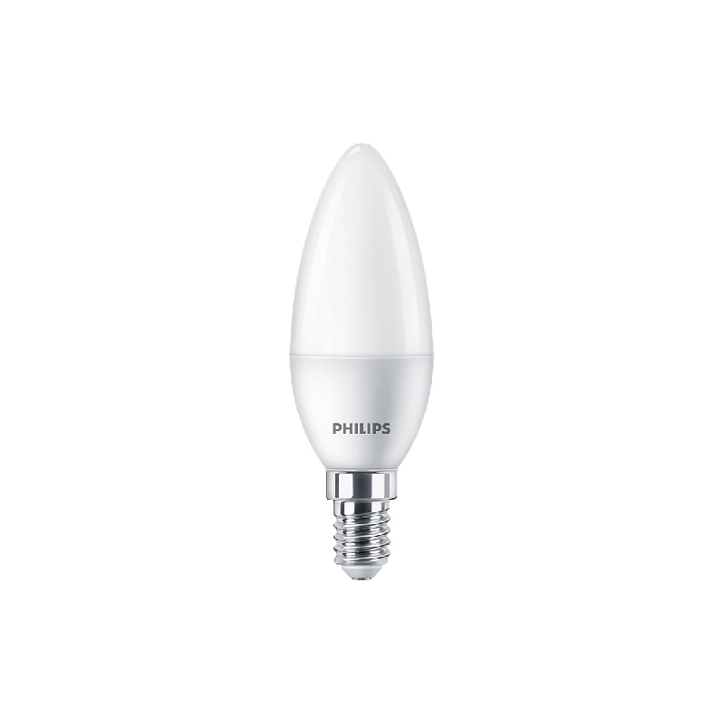LED Лампа B35 "Свеча" Ecohome 5W 500lm 4000К E14 PHILIPS (24) NEW