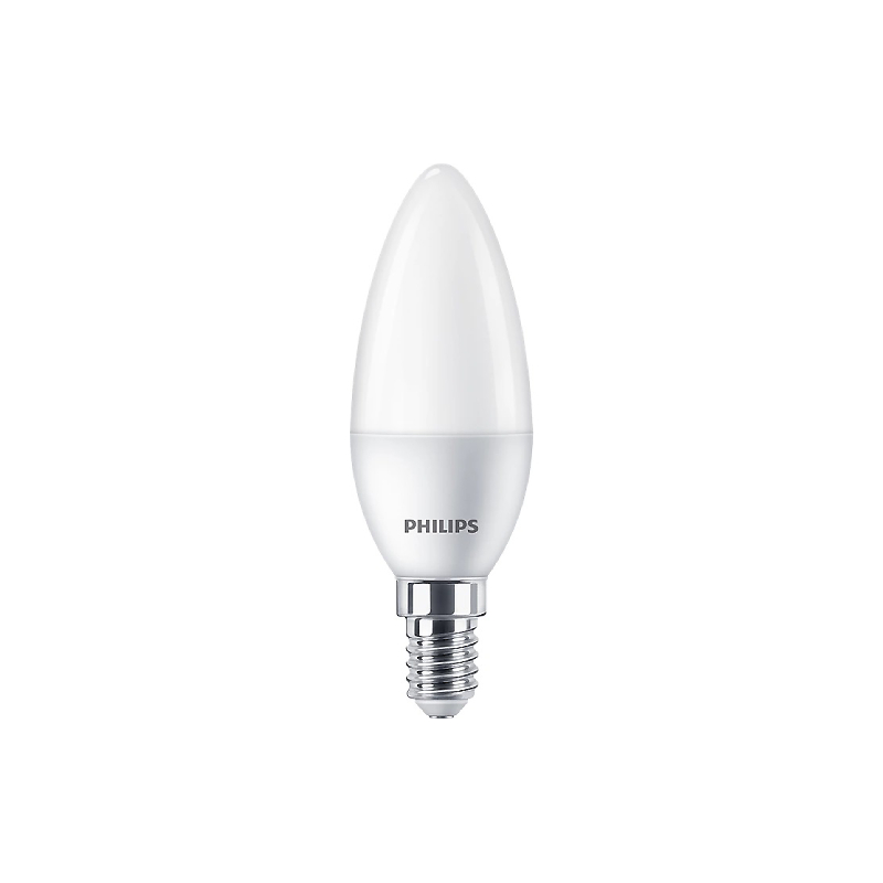 LED Лампа B38 "Свеча" Essential 7W 806lm 4000К E14 PHILIPS (12) NEW