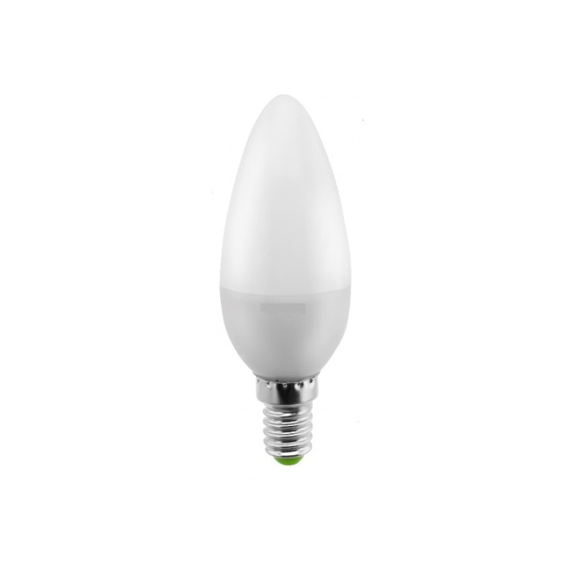 LED ЛАМПА C37 "Свеча" 7W 630Lm 230V 4000K E14 MEGALIGHT (10/100)