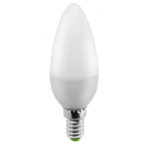 LED ЛАМПА C37 "Свеча" 7W 630Lm 230V 6500K E14 MEGALIGHT (10/100)