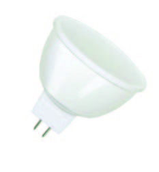 LED ЛАМПА MR16 "Spot" 5W 450Lm 230V 4000K GU5.3 MEGALIGHT (10/100)