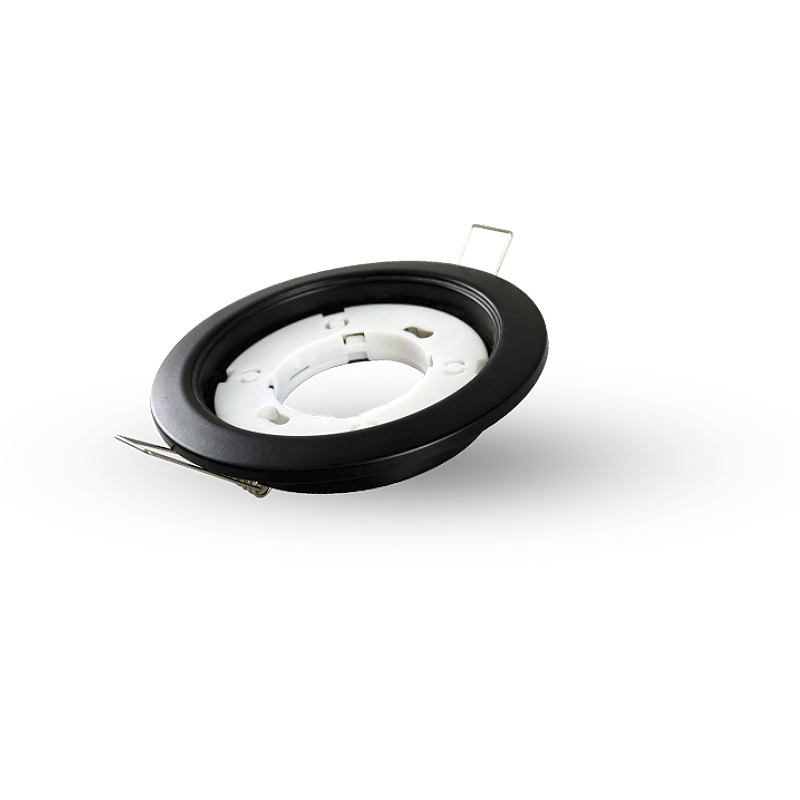 LED СПОТ HOOP(GX53) (Black) встраиваемый d107x20 IP20 MEGALIGHT (100) (лампы приобретаются отдельно)