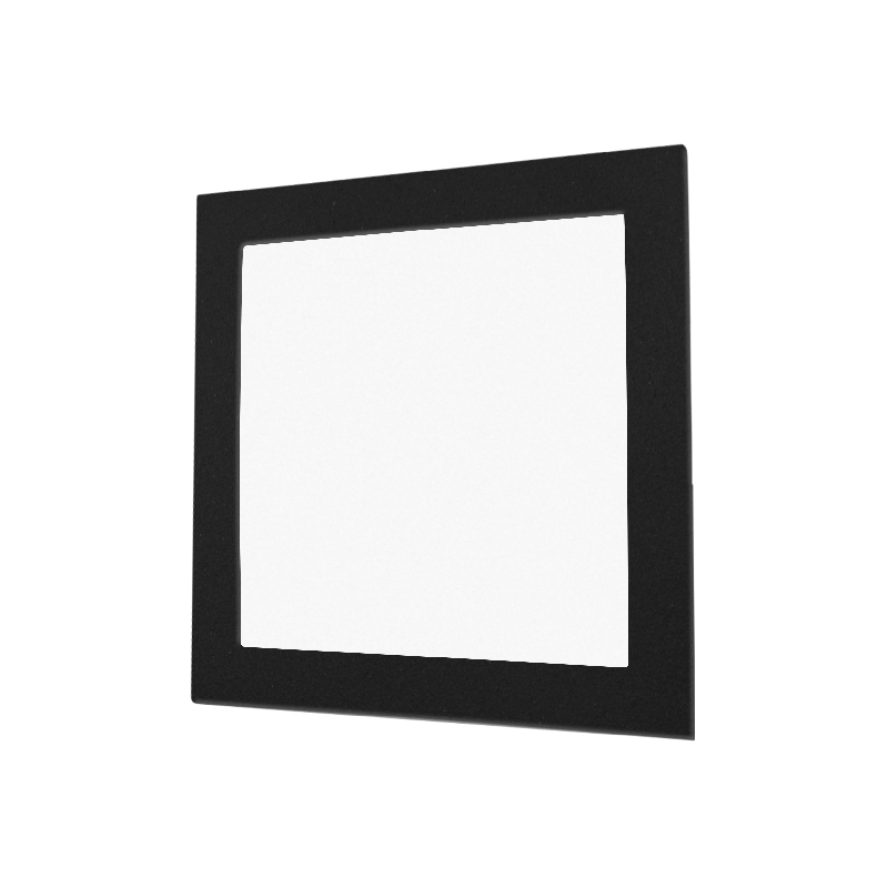 LED СПОТ KVADRO/R PRO ЧЕРНЫЙ встр 18W 1800Lm 220x220x20 6500K IP20 MEGALIGHT (30)