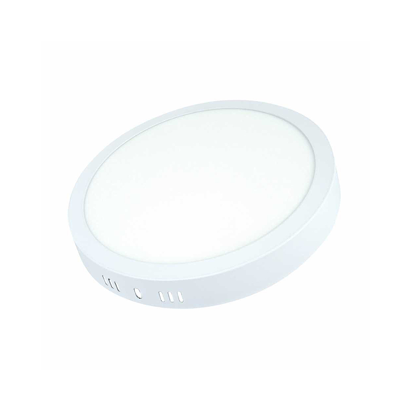LED СПОТ ROUND/S накладной 18W 1440Lm d210x30 6500K IP20 MEGALIGHT (40)***