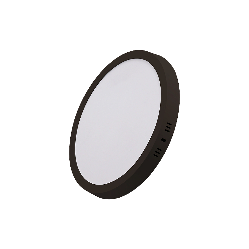 LED СПОТ ROUND/S PRO ЧЕРНЫЙ накл 24W 2400Lm d295x25 6500K IP20 MEGALIGHT (20)