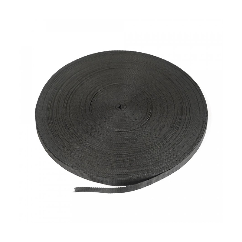 Лента монтажная текстильная 20 мм черная (50м/уп) Промрукав NEW