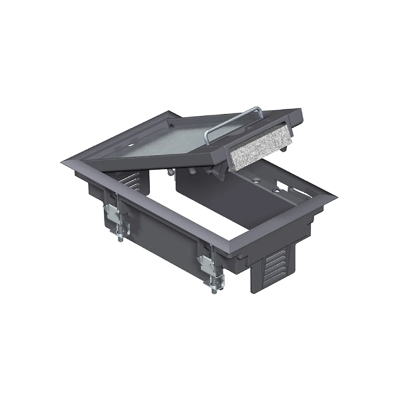 Лючок универсальный GES2U для 3 роз.Modul45 (для 1xUT3 арт. 7408723) полиамид