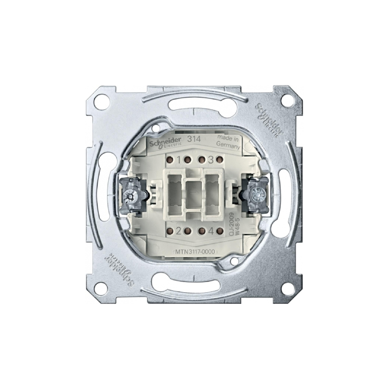 Механизм 1-полюсного перекрестного выключателя 10 AХ QF MERTEN