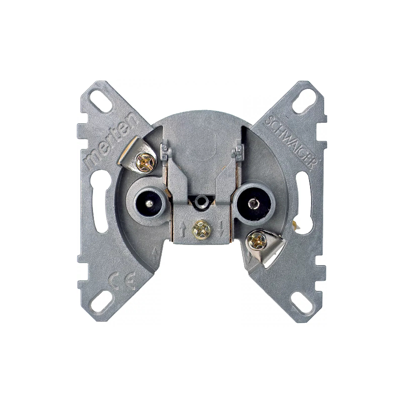 Механизм TV/FM проходной 2/10DB MERTEN