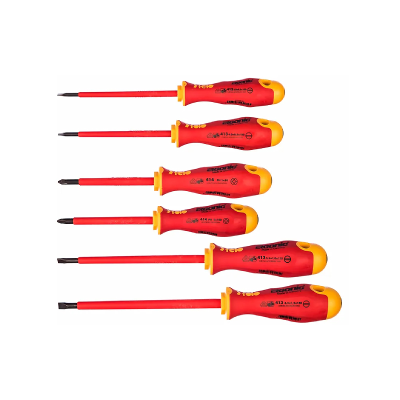 Набор отверток диэлектр Ergonic VDE SL / PH 6 шт Felo 41396198 !!!