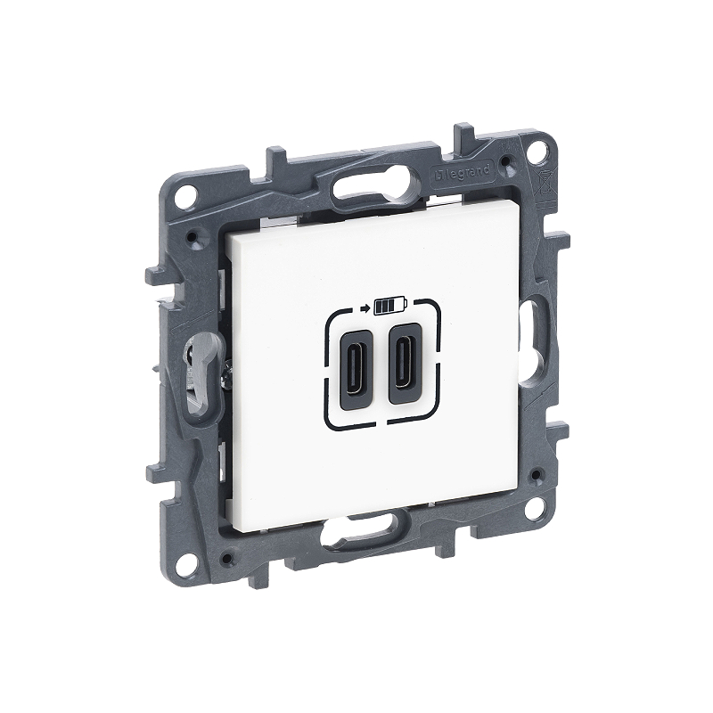 NILOE Розетка USB Тип С+C 15 Вт 5 В