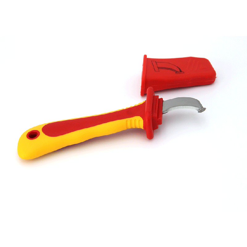 Нож для снятия изоляции с пяткой 1000В UNIT (100)