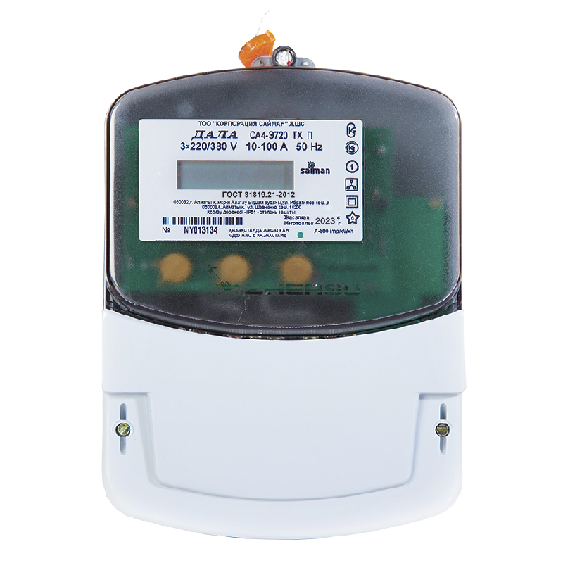 NY СА4-Э720 Дала 3ф (10-100А) многотариф TX П с доп. блоком памяти Saiman