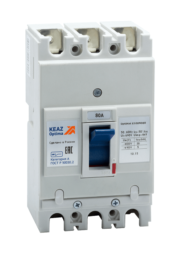 OptiMat E100 80А (3Ф) КЕАЗ (1) !!!