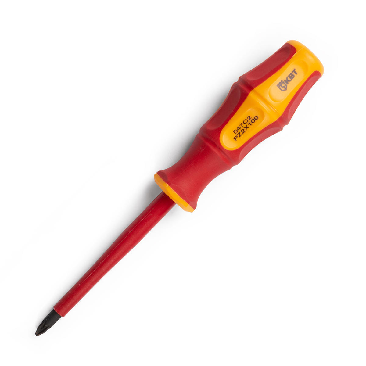 Отвертка диэлектр. "Профи" PZ/FL2x100 КВТ 79779 NEW