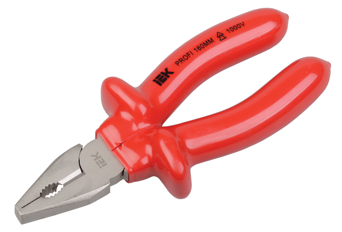Пассатижи Profi 160 мм 1000В IEK