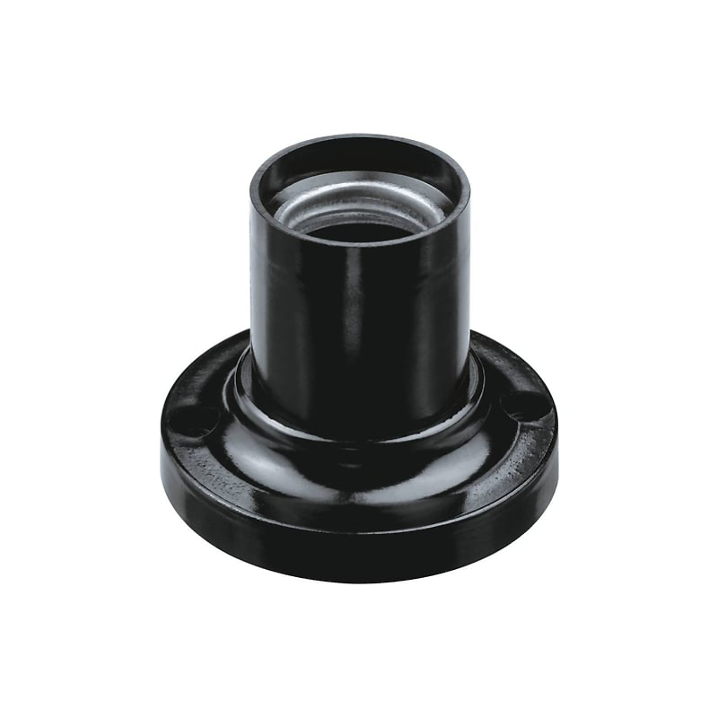 Патрон электрический Navigator 71 608 NLH-BL-W2-E27 карболит потолоч. прямой Е27