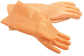 Перчатки диэлектрические (латекс)