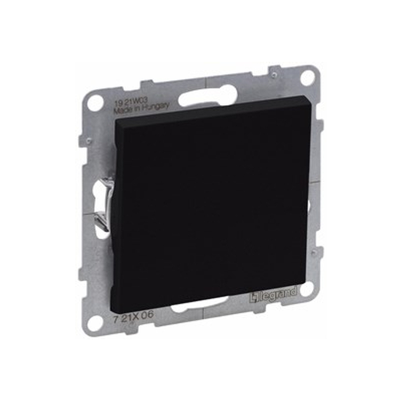 Переключ. 1 кл 10А с/у б/рамки SUNO антрацит 721406 Legrand (10)