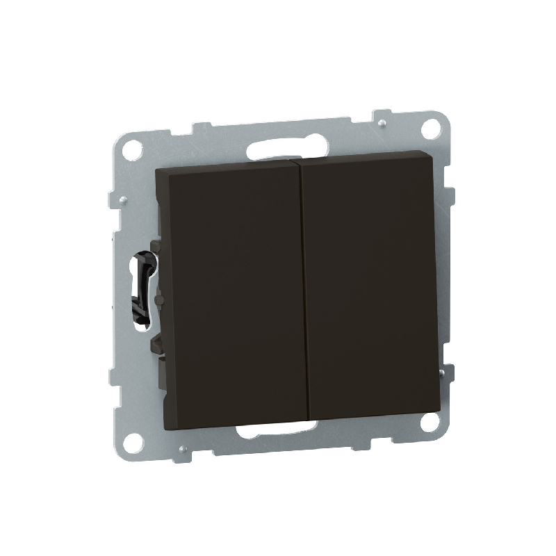 Переключ. 2 кл 10А с/у б/рамки SUNO антрацит 721408 Legrand (5)