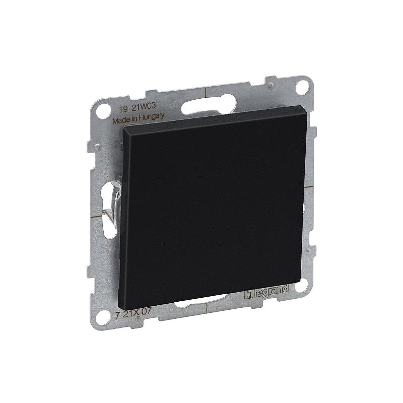 Перекрест.переключ. 1 кл 10А с/у б/рамки SUNO антрацит 721407 Legrand (5)