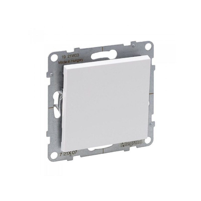 Перекрест.переключ. 1 кл 10А с/у б/рамки SUNO белый 721107 Legrand (5)