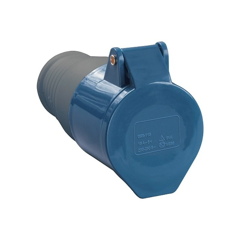 Переносная розетка 223 2р+ре 32А 220В IP 44 UNIT (10/60)