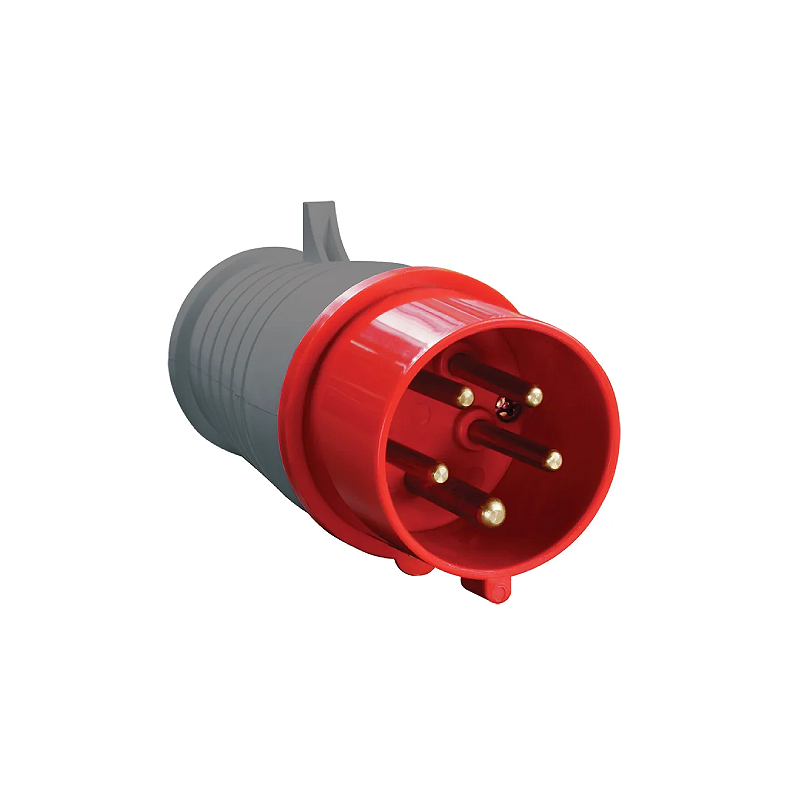 Переносная вилка 015 3р+ре+n 16А 380В IP 44 IEK