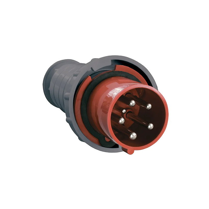 Переносная вилка 035 3р+ре+n63А 380В IP 54 IEK