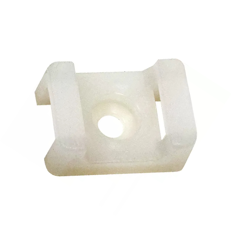 Площадка ПМ 22х16х4мм под винт белая UNIT (100/10/100)