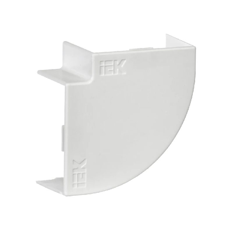 Поворот 90° КМП 25х16 Белый ЭЛЕКОР IEK (4)