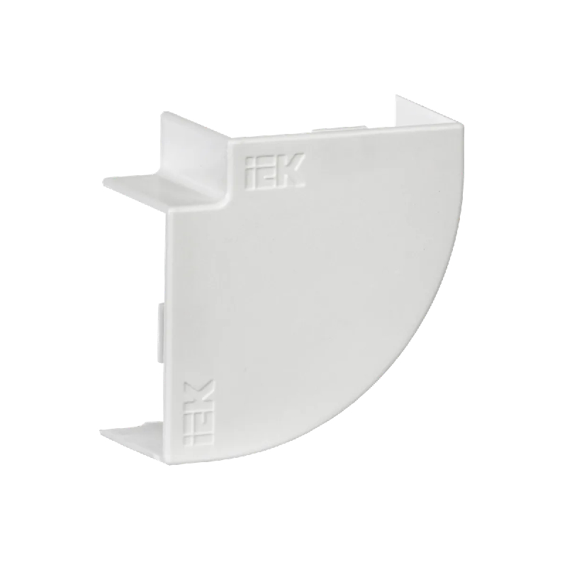 Поворот 90° КМП 40х16 Белый ЭЛЕКОР IEK (4)
