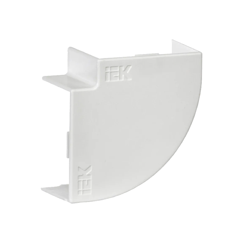 Поворот 90° КМП 60х40 Белый ЭЛЕКОР IEK (4)