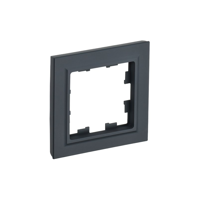 Рамка 1-мест. "BRITE" графит (1/100)